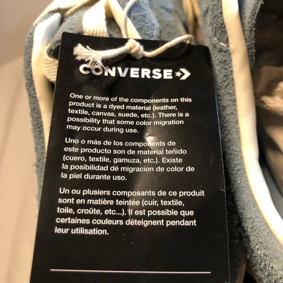 Converse One Star Pro Lake Blue White Men Unisex LifeStyle Casual Shoes Men 10 - Picture 16 of 16